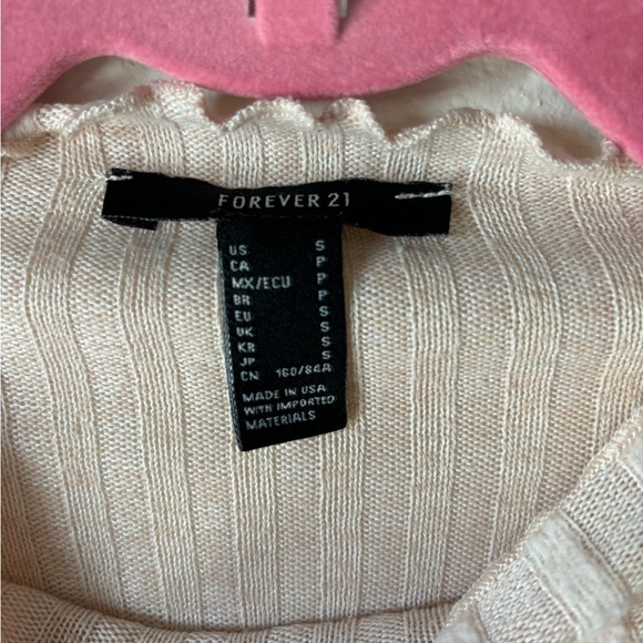 Mock turtleneck long sleeve top - Picture 3 of 4